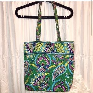 3 piece Vera Bradley shoulder tote & 2 I.D. Holder 3 inside slip